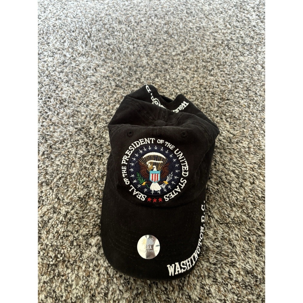 Triple Timber Presidential Seal USA Hat Baseball Cap Strapback Black